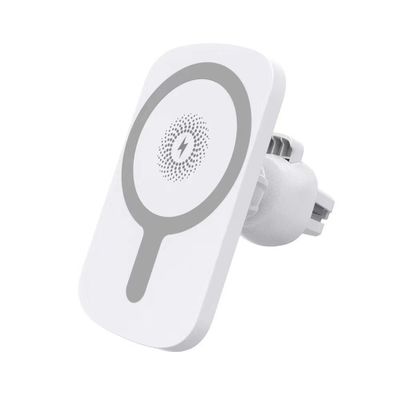 Cargador de coche compatible, cargador de coche Qi magnético 10W