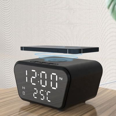 3 en 1 Reloj de cargador inalámbrico rápido Qi 15w para teléfonos móviles