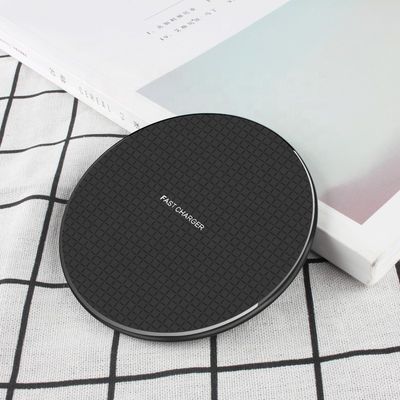 Aleación de aluminio Samsung Fast Qi Pad de carga inalámbrica móvil 10w