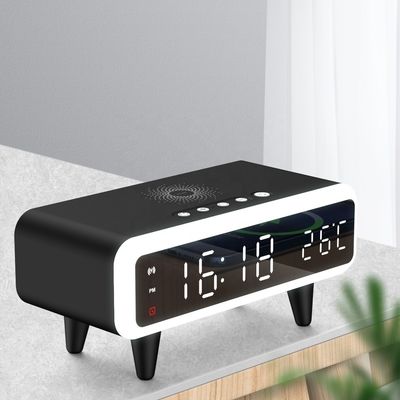 Reloj de cargador inalámbrico Qi compatible 5mm Distancia de carga para teléfono