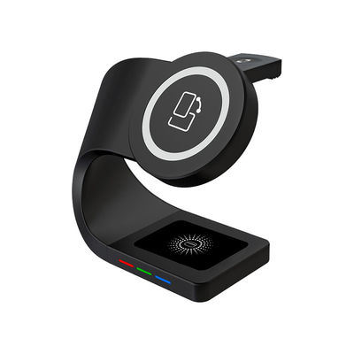 Inteligente magnético 4 en 1 cargador rápido 10W multifunción para Android