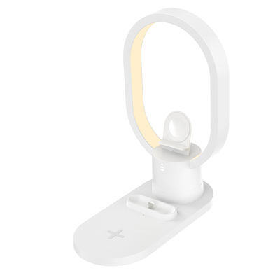 Cargador inalámbrico multifuncional magnético LED para iPhone Airpods Reloj de uso