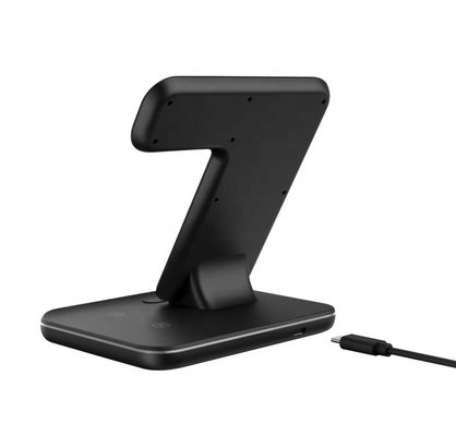 Cortocircuito Qi cargador inalámbrico multifuncional 15w Conveniente