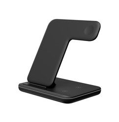 Cortocircuito Qi cargador inalámbrico multifuncional 15w Conveniente