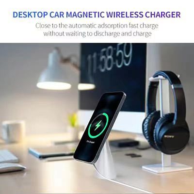 Cargador inalámbrico plegable multifuncional 3 en 1, cargador magnético para iPhone 10W