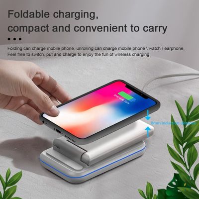 Fuente de alimentación rápida 4 en 1 cargadores inalámbricos magnéticos Estación de carga Qi Apple