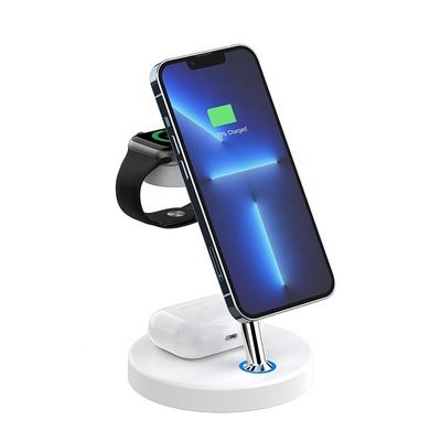 Cargador inalámbrico multifuncional magnético 3 en 1