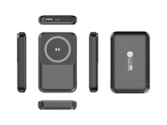 Cargador portátil con banco de energía magnética, cargador portátil rápido para Iphone 1000mAh