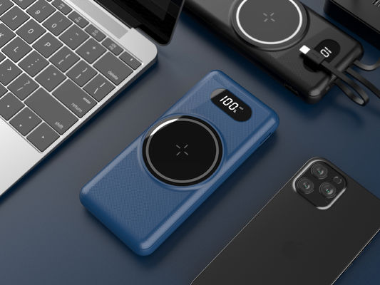 Aprobación de la FCC Cargador de teléfono portátil ligero inalámbrico 15W magnético