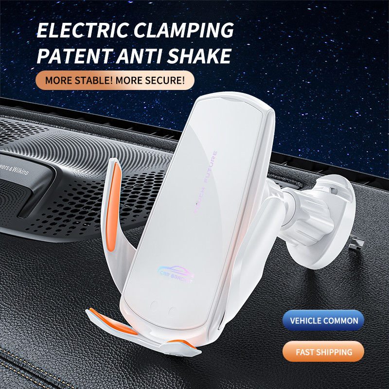 Cargador de automóvil inalámbrico ABS 15w Qi 9V para teléfono móvil